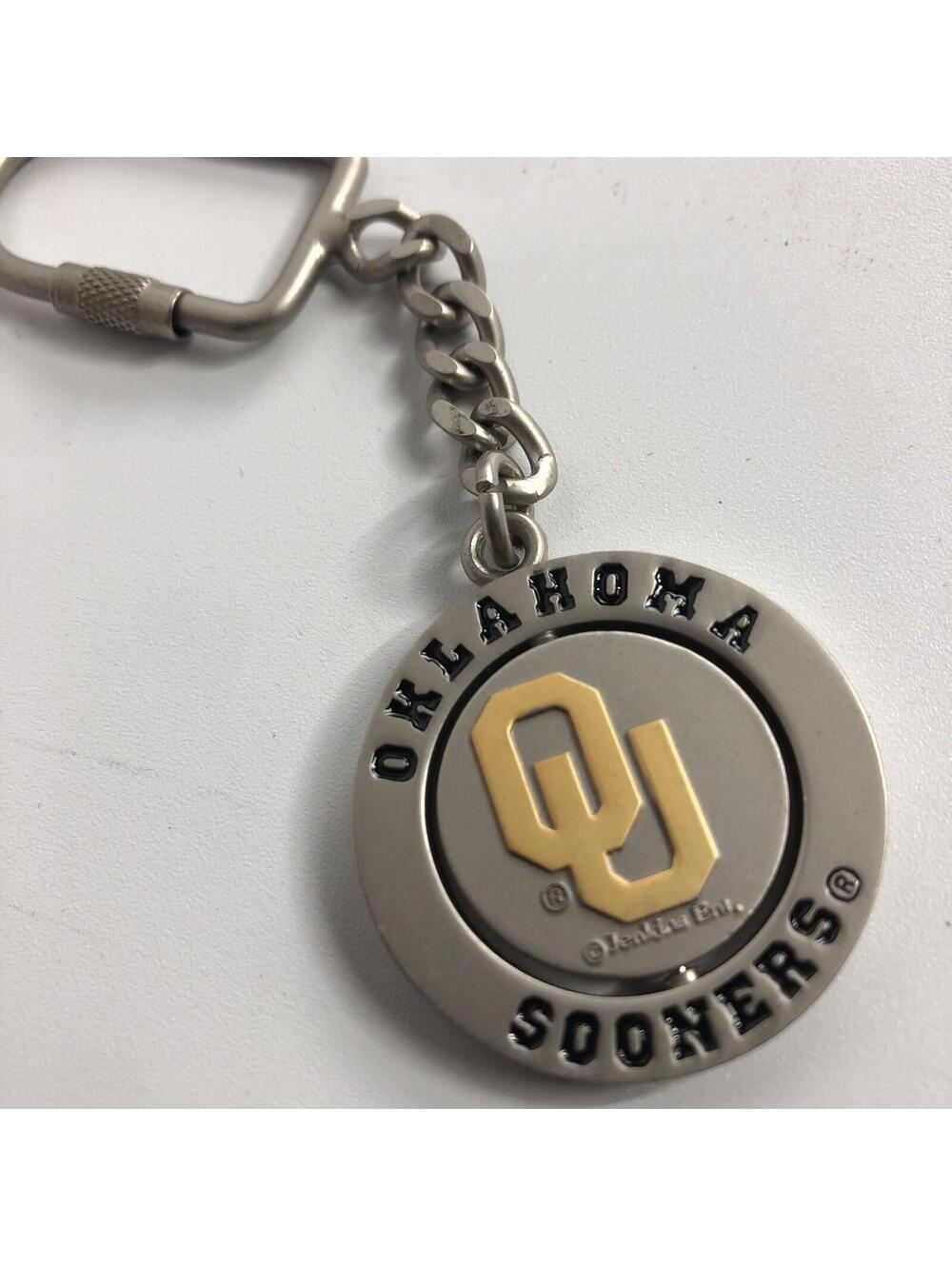 Oklahoma State University Sooners Spinner Keychain